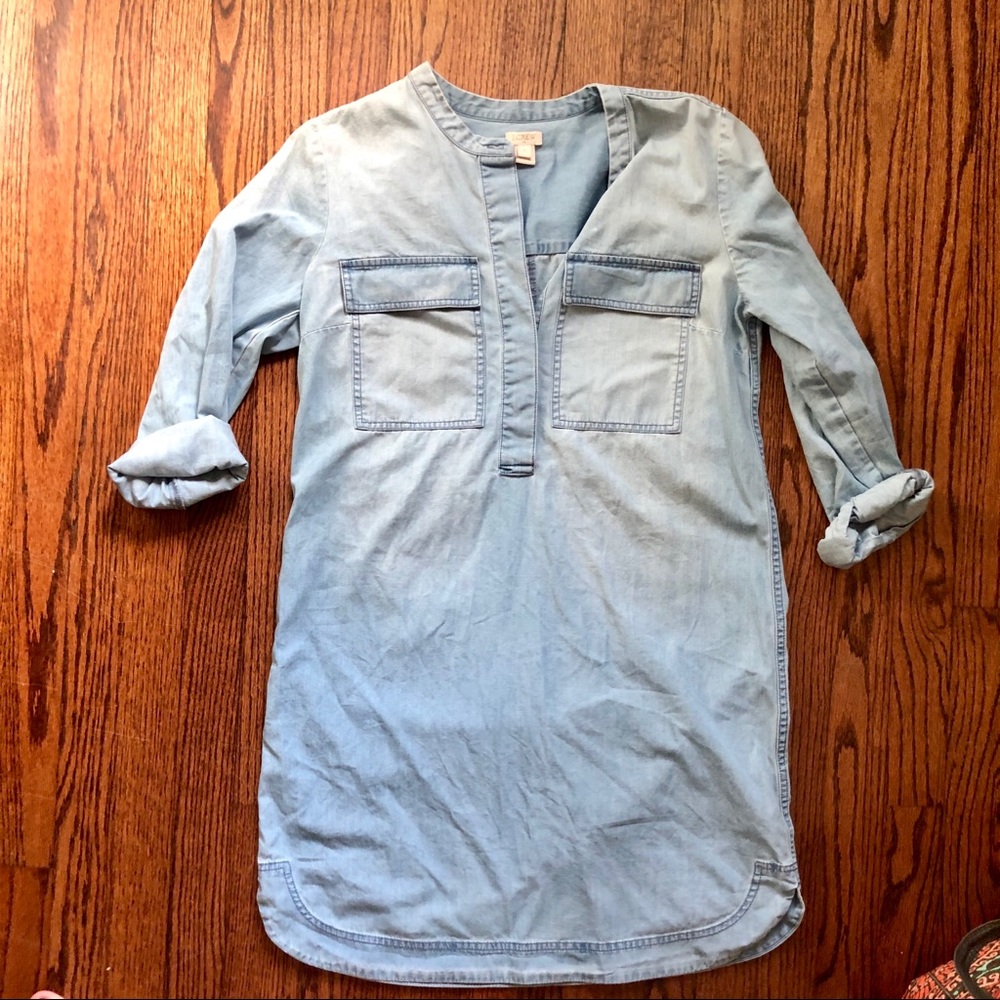 J. Crew Denim shirtdress